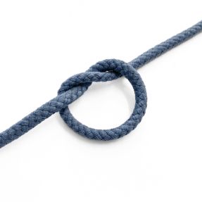Bavlnená šnúra 5 mm middle jeans