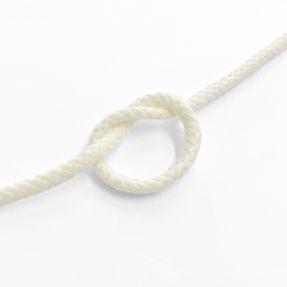 Bavlnená šnúra 5 mm off white