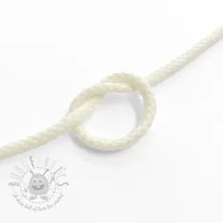 Sznurek bawełniany 5 mm off white
