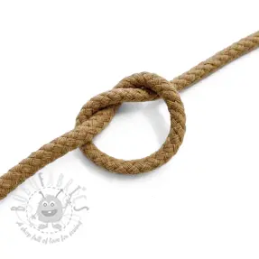 Sznurek bawełniany 5 mm brown