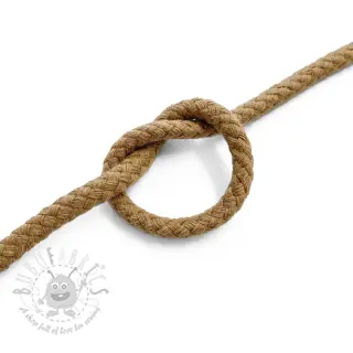 Sznurek bawełniany 5 mm brown