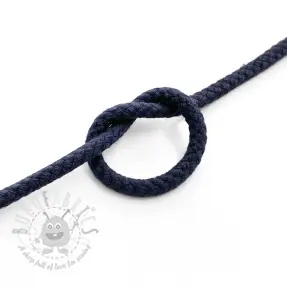 Sznurek bawełniany 5 mm dark blue