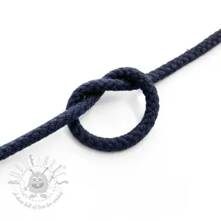Sznurek bawełniany 5 mm dark blue