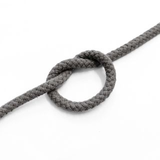Sznurek bawełniany 5 mm dark grey
