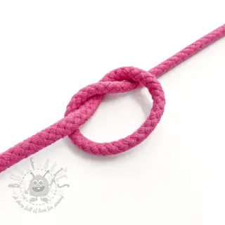 Sznurek bawełniany 5 mm fuchsia