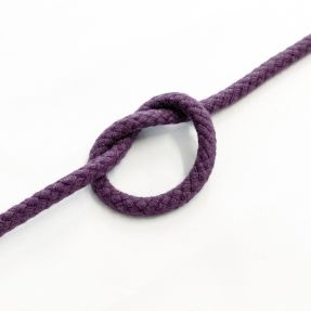 Bawełniany sznurek 5 mm violet
