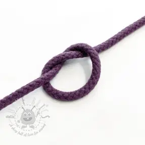 Bawełniany sznurek 5 mm violet