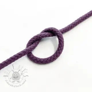 Bawełniany sznurek 5 mm violet