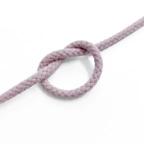 Bavlnená šnúra 5 mm washed pink