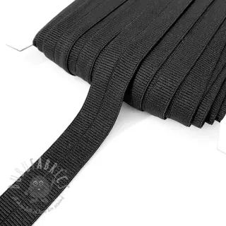Guma matowa 20 mm RIB black