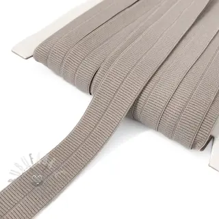 Guma matowa 20 mm RIB taupe