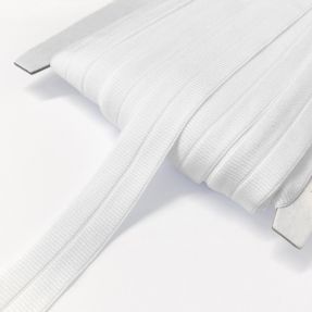Guma matowa 20 mm RIB white