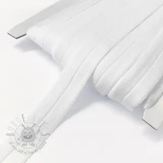 Guma matowa 20 mm RIB white