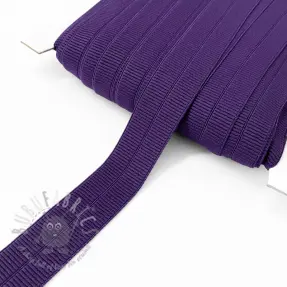 Guma matowa 20 mm RIB purple