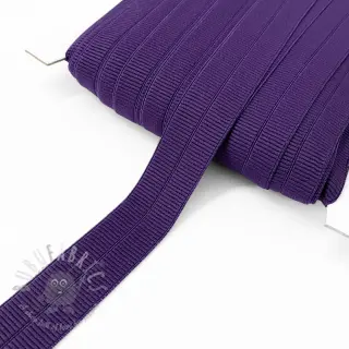 Guma matowa 20 mm RIB purple