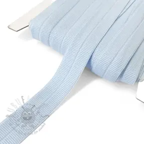 Guma matowa 20 mm RIB light blue