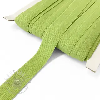 Guma matowa 20 mm RIB lime
