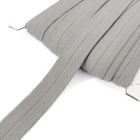Guma matowa 20 mm RIB middle grey
