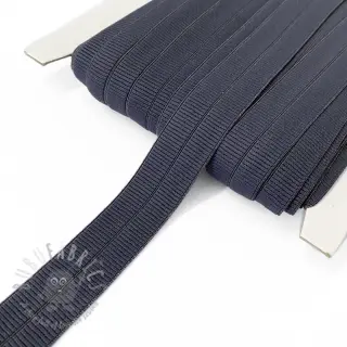 Guma matowa 20 mm RIB dark grey