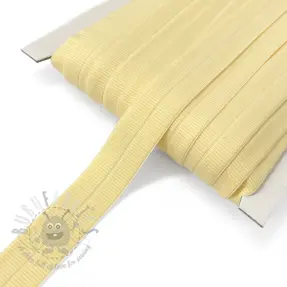 Guma matowa 20 mm RIB yellow