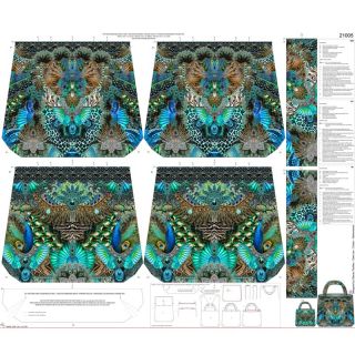 Tkanina dekoracyjna BAG Summer parade panel