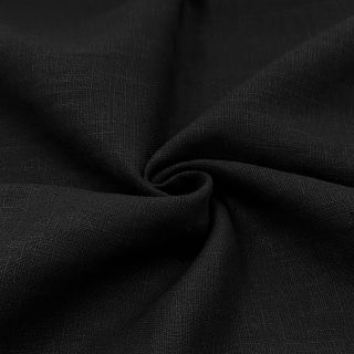 Ľan predpraný black