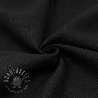Len enzymatycznie prany black