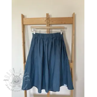 Len enzymatycznie prany blue