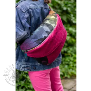 Sztruks dark pink