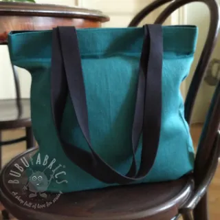 Len enzymatycznie prany dark cyan