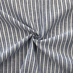 Ľan s bavlnou Lira big stripe jeans