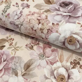 Tkanina dekoracyjna Classic flower garden digital print