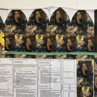Dresówka Rules limits SET PANEL digital print