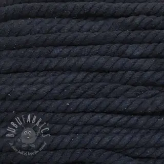 Bawełniany sznur 12 mm dark blue