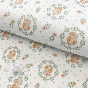 Jersey Baby elephant white digital print 2nd class