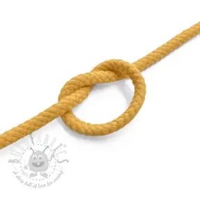 Sznurek bawełniany 5 mm ochre