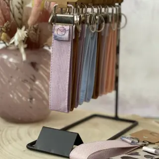 Tkanina płótno CANVAS lilac
