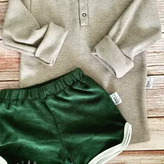 Frotte elastyczne dark green