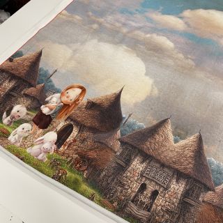 Dzianina dresowa Dreamland PANEL digital print