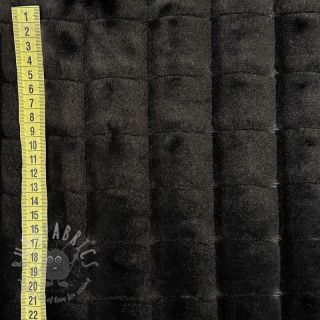 Sztuczne futro Block black