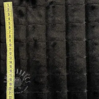 Sztuczne futro Block black