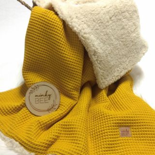 Wafel bawełniany ochre