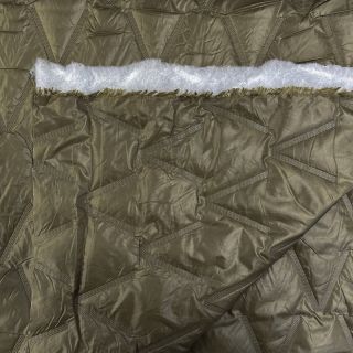 Tkanina pikowana Triangle olive