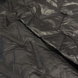Tkanina pikowana Triangle black