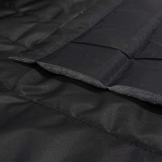 Tkanina pikowana Classic black