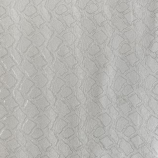 Skóra sztuczna SNAKE blanc argent