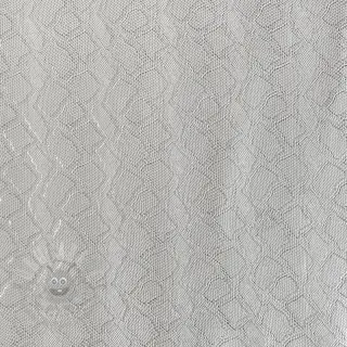 Skóra sztuczna SNAKE blanc argent