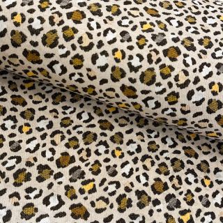 Tkanina dekoracyjna jacquard PUMA ALLOVER JAUNE