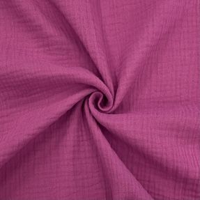 Dvojitá gázovina/mušelín cerise