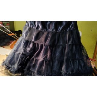 Tiul na TUTU navy 160 cm